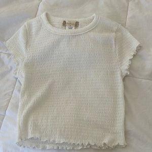 altered state scrunch xs top in white